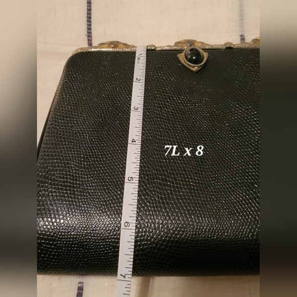 Vintage Berger Bags Evening Clutch Style No. 66, Mid 20th Century - Picture 15 of 16